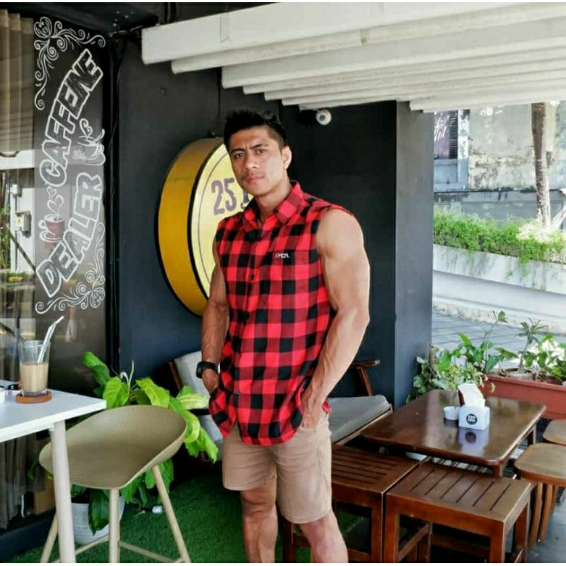 Flanel Cut Slevee KMCR Rompi Flanel - KMCR NEXTLEVEL