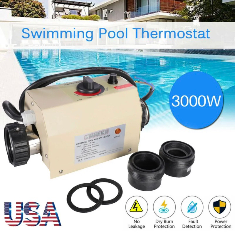 Pemanas Kolam Renang Jacuzzi Swimming Pool Heater Pemanas Air Kolam