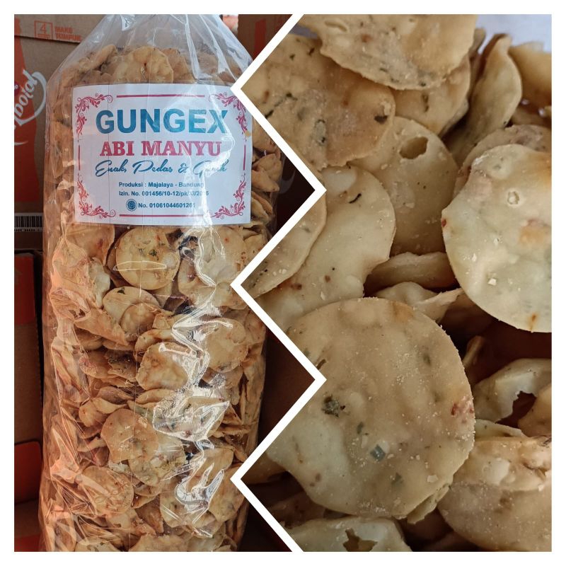 

Gungek Abi Manyu 300gr Pedas Gurih Gungek Kiloan
