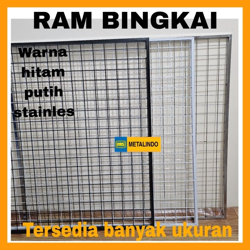 Jaring Ram Bingkai Besi Tebal  Kawat Ram Display accesories wiremesh kawat besi jaring kawat besi