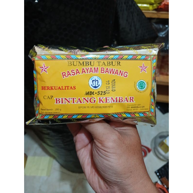 

Bumbu Ayam bawang Bintang kembar 250g