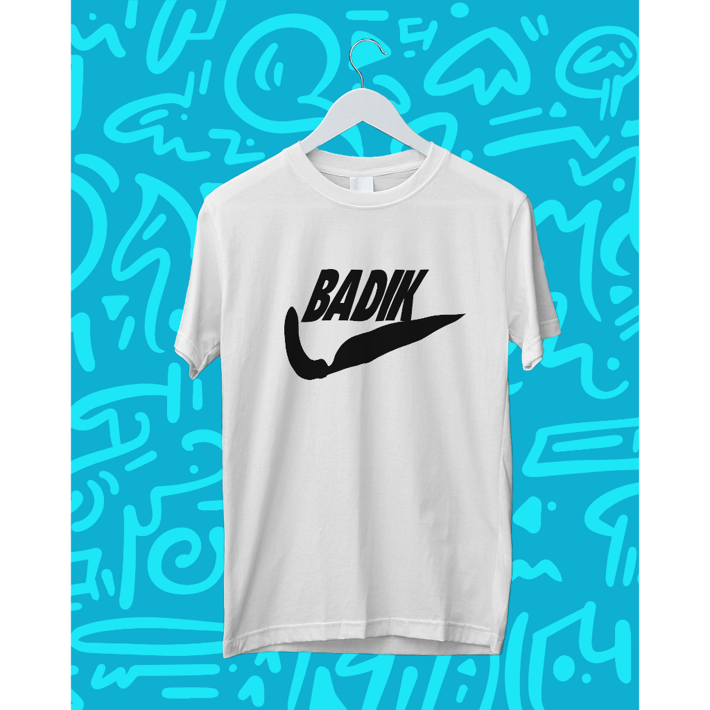 Kaos kalomang wear Khas Makassar Plesetan badik