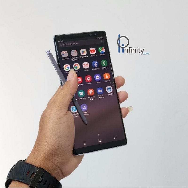 Samsung note 8 6/64gb second bagus