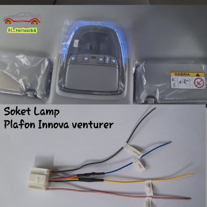 Soket lampu plafon innova reborn type Venturer