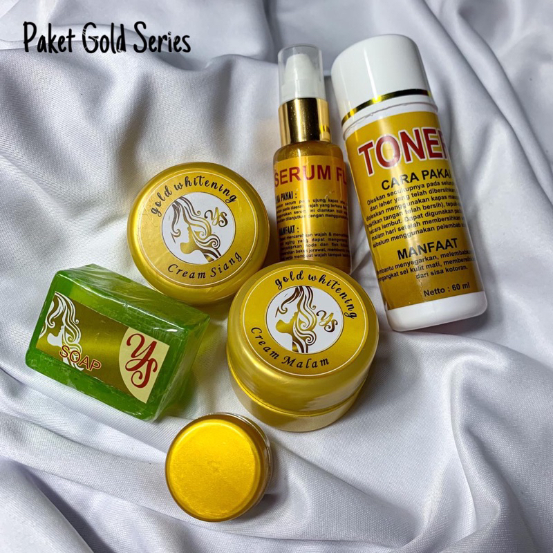 PAKET GOLD SERIES YS WHITENING ORIGINAL