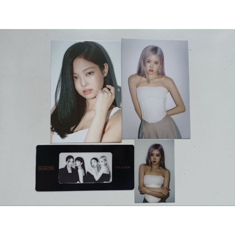 BLACKPINK THE ALBUM - postcard, photocard