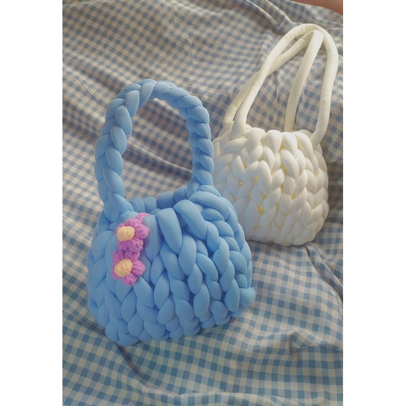 Chunky yarn bag