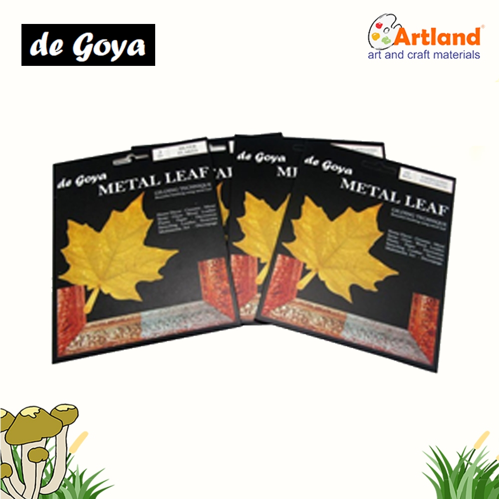 

De Goya Metal Leaf 14x14cm | 12 Sheets