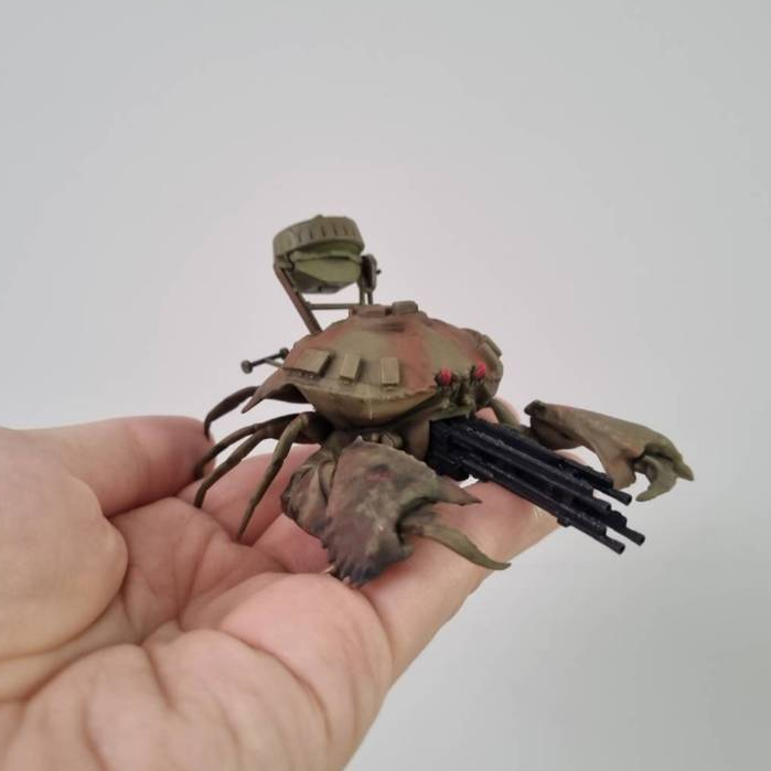 Gashapon TOYS CABIN Kani Sensha Crab Tank Gattling Crab