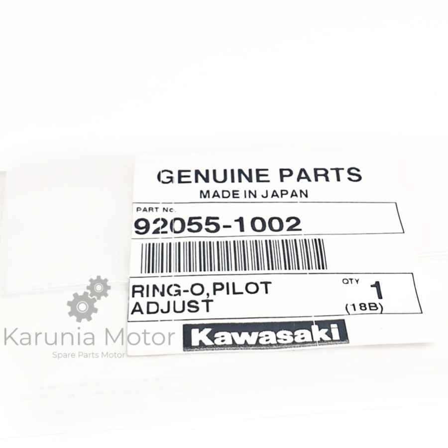 O-Ring/Oring Stelan/Setelan Angin Original Kawasaki Japan 92055-1002