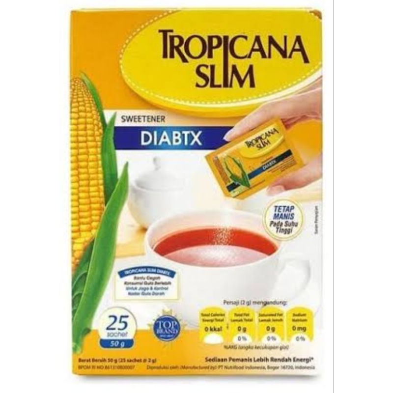 

Tropicana Slim Sweetener Diabtx