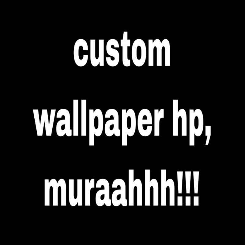 custom wallpaper hp, banner, pamflet