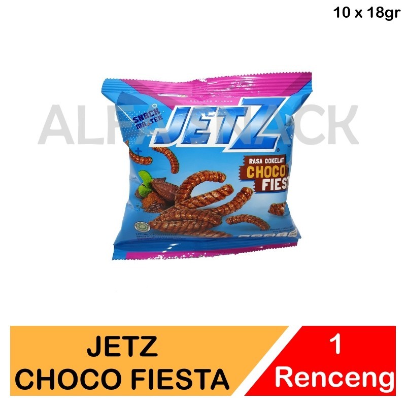 

JetZ Stick Rasa Choco Fiesta 1 Renceng Isi 10 Pcs x 12 gram