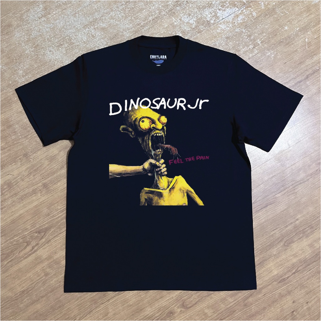 Dinosaur Jr Thsirt Heavyweight Cotton Combed 16s Kaos Band Bootleg Vintage