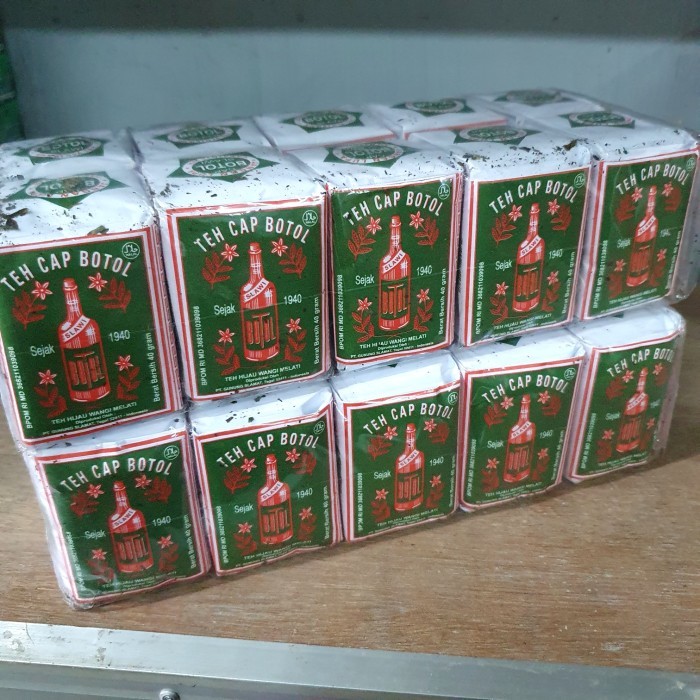 

TEH CAP BOTOL HIJAU 40gr SEDUH