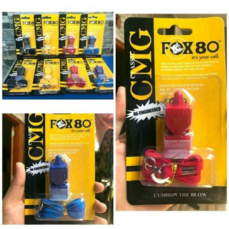Pluit fox 80 & Survival untuk latih burung dll