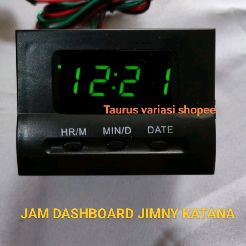 Jam Digital Dashboard Mobil Suzuki Jimny Katana Model Original