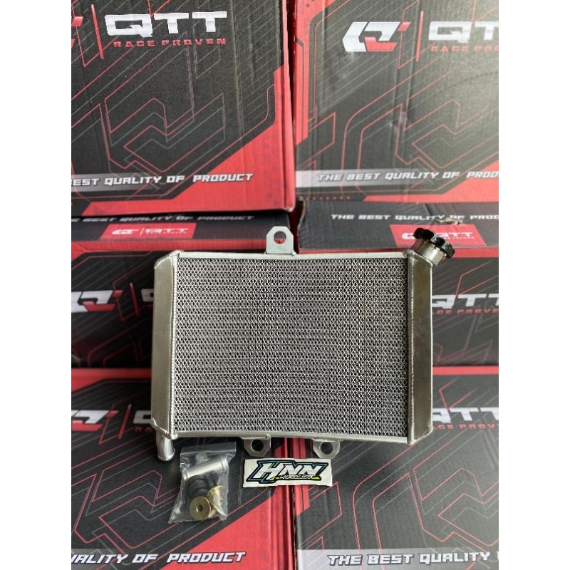 Radiator Qtt Curve Big Volume Original Ninja R Ss Rr Murah RADIATOR QTT CURVE GAMBOT NINJA