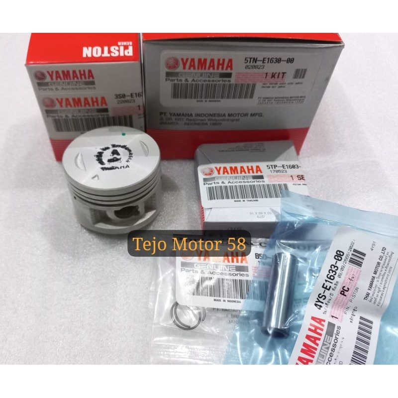 PISTON RING SEHER SET JUPITER Z BURHAN VEGA R NEW ORIGINAL YAMAHA