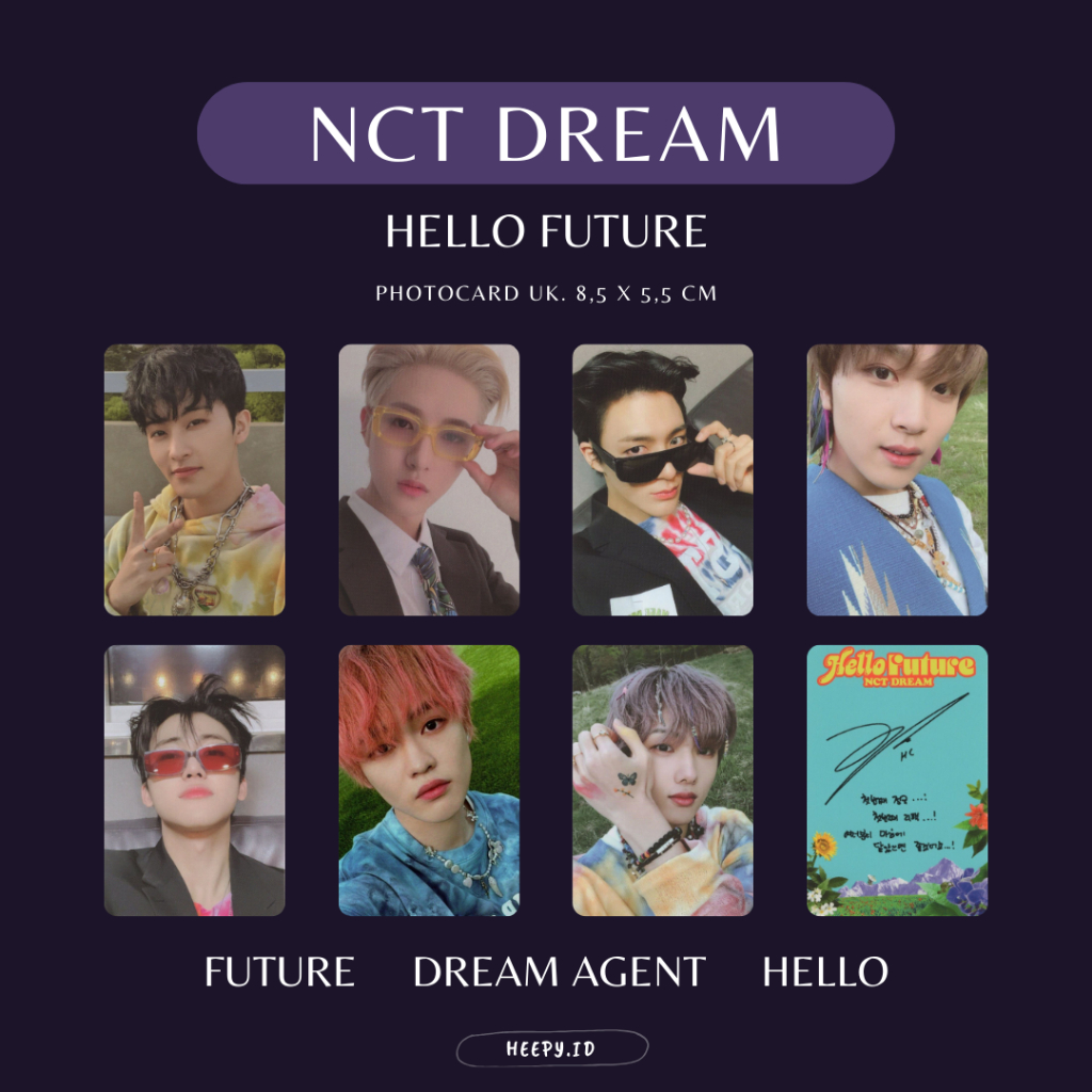 [NCT DREAM] PHOTOCARD NCT DREAM HELLO FUTURE