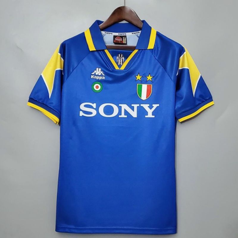 JERSEY RETRO JUVENTUS AWAY 1995 1996 GRADE ORI THAILAND