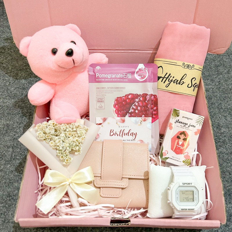 

KADO ULANG TAHUN CEWEK SPECIAL EDITION / KADO WISUDA GIFT BOX CEWEK