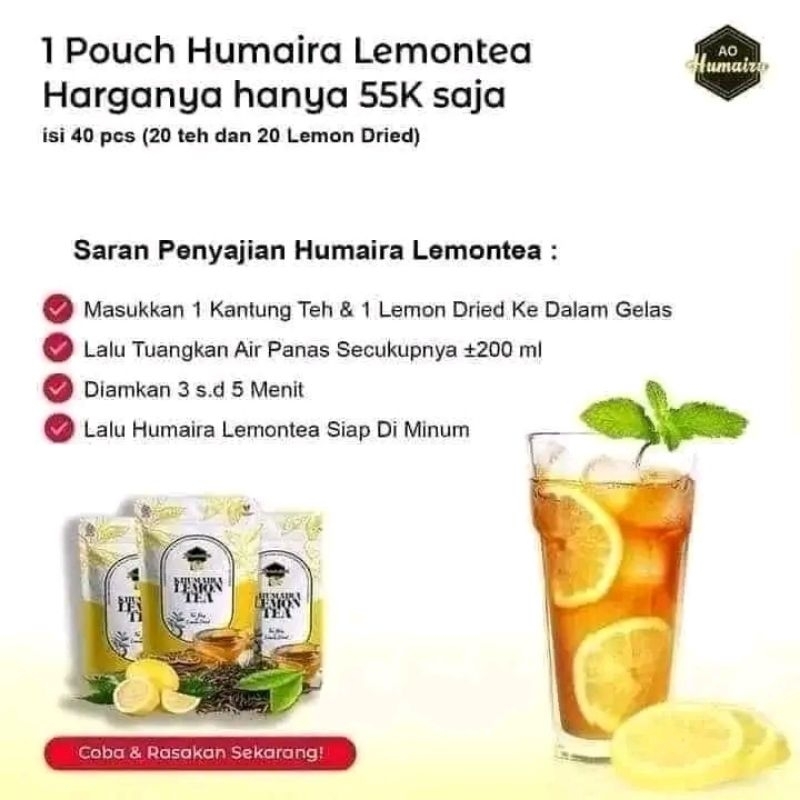 

Humaira lemon tea