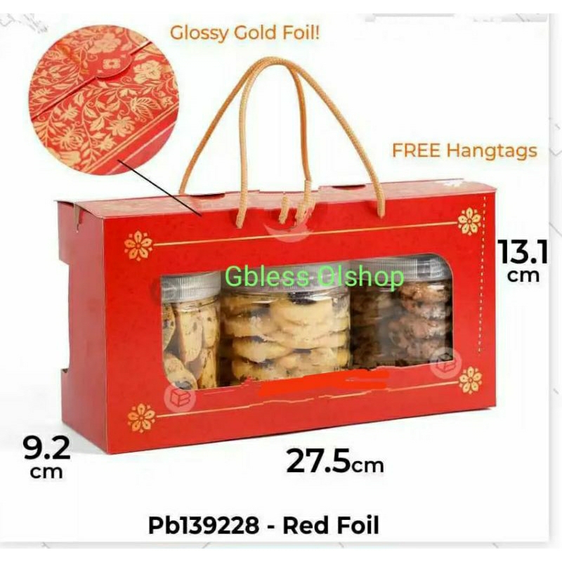 

Box Hampers Imlek CNY Sincia Free Hangtag