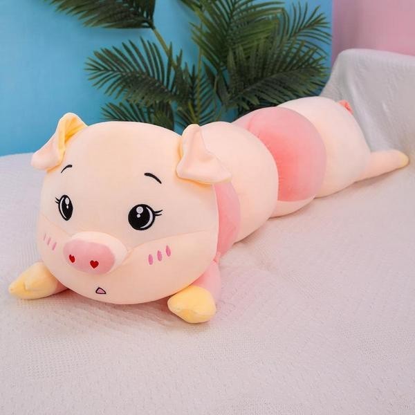 Guling Babi 100cm Guling Pig 100cm Bantal Boneka Babi Boneka Impor NEW
