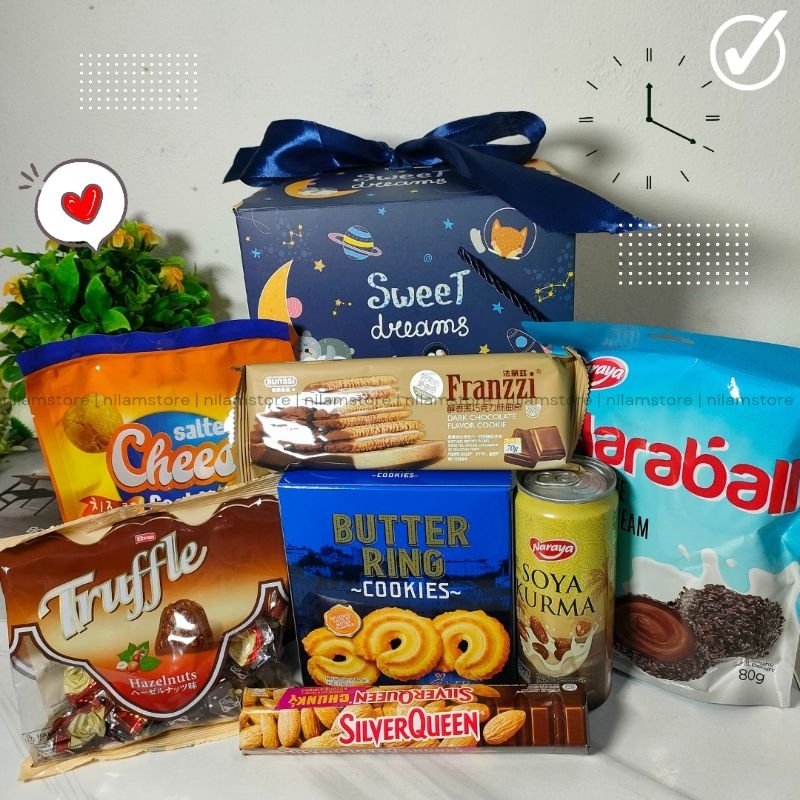 

Paket Hampers Snack Box isi sesuai gambar