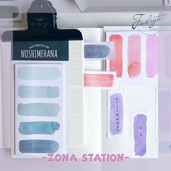 

[ZS] 1 PCS/ Sticky Note Watercolor Jurnaling