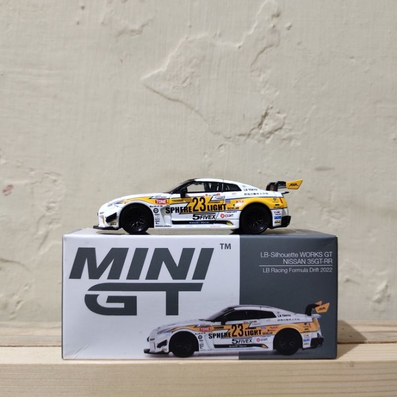 Mini GT NISSAN GT-R R35 LBWK Formula Drift