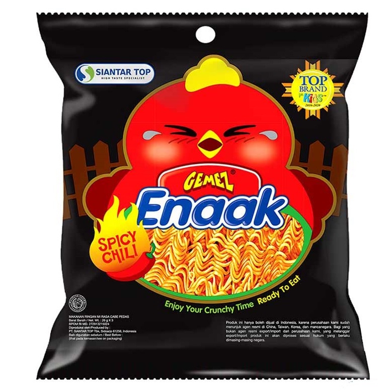 

MIE GEMEZ ENAAK PEDAS 14 gr - PACK