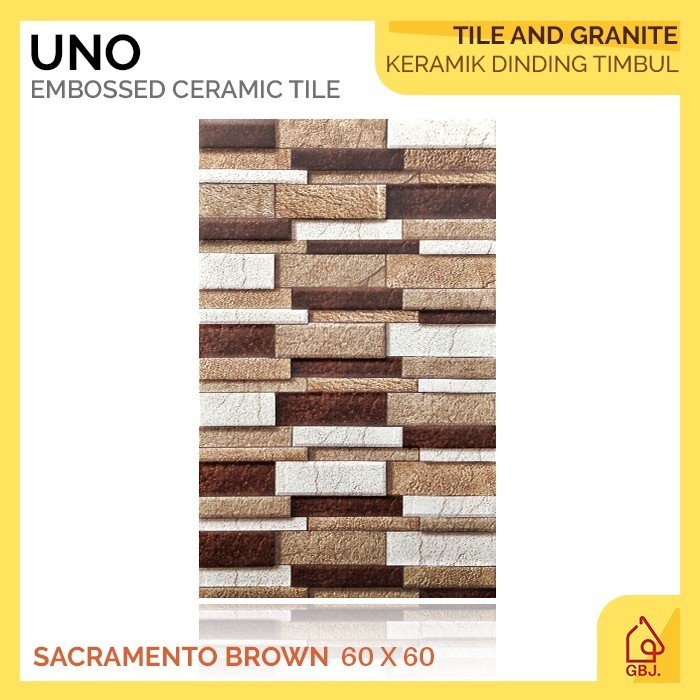 Keramik Dinding 25x40 Uno Sacramento BN Pare Kediri