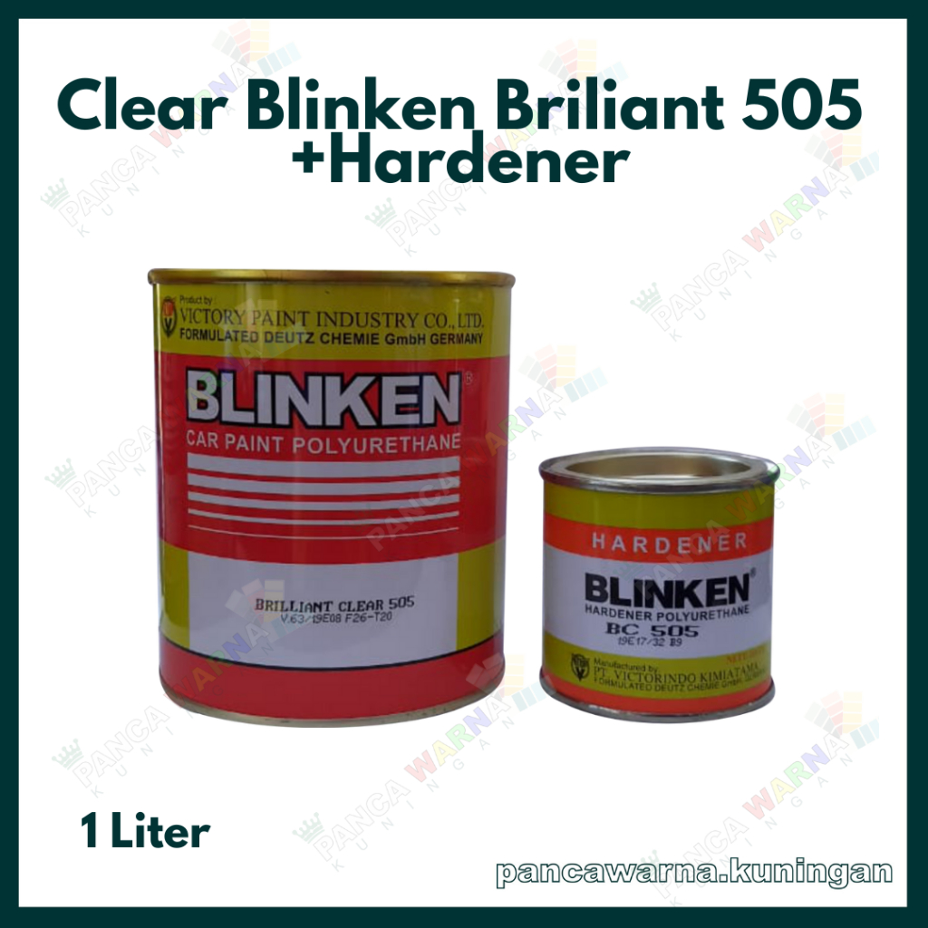 CLEAR / PERNIS BLINKEN 2600, BRILIANT 505 , CELDONE , GTX 4001 , QD 1800 , EXLUNA , ALEXA / 1 Liter