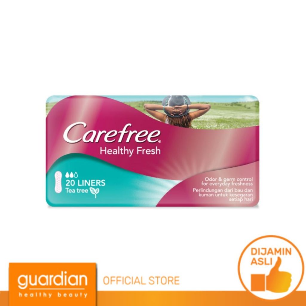 Carefree Healthy Fresh Panty Liner Pembalut Wanita 20S