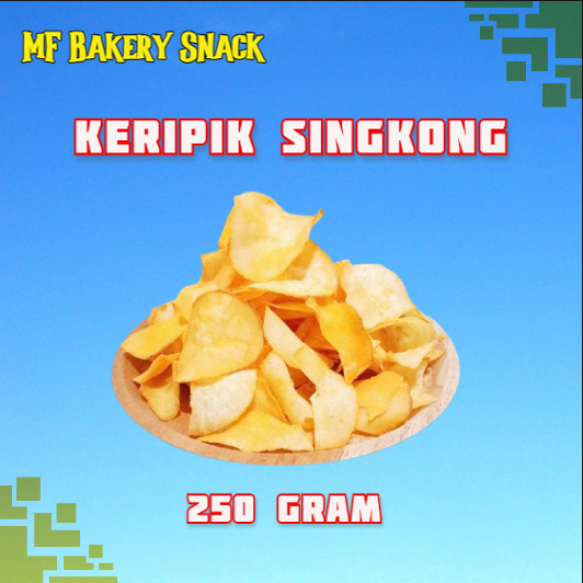 

Keripik Singkong Asli Gurih 250 gram