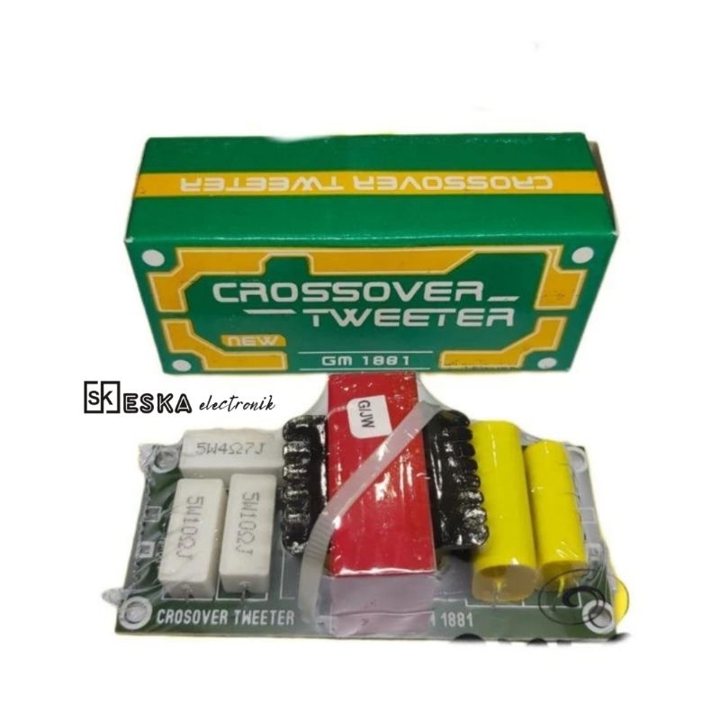 Kit Crossover Tweeter GM 1881 New Crossover twiter Crossover Tweeter