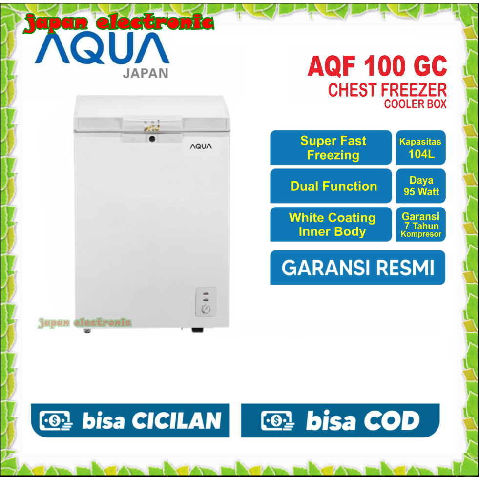 Freezer Box AQUA AQF120FR / Chest Freezer AQUA AQF 120FR