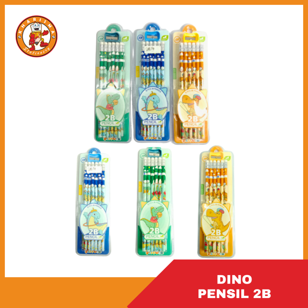 

PENSIL KARAKTER 2B / 12 PCS DINO ZY-3253 [5038179]