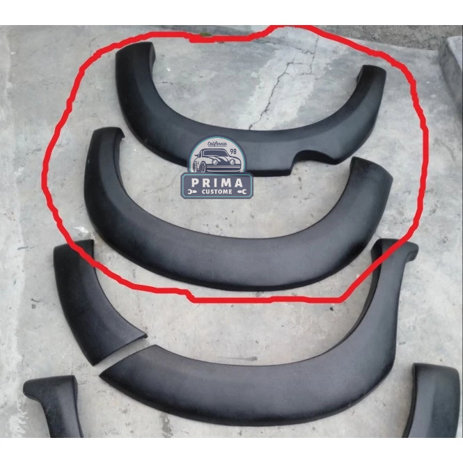 OVER FENDER BELAKANG SATUAN HILUX VIGO 2011 2012 2013 2014