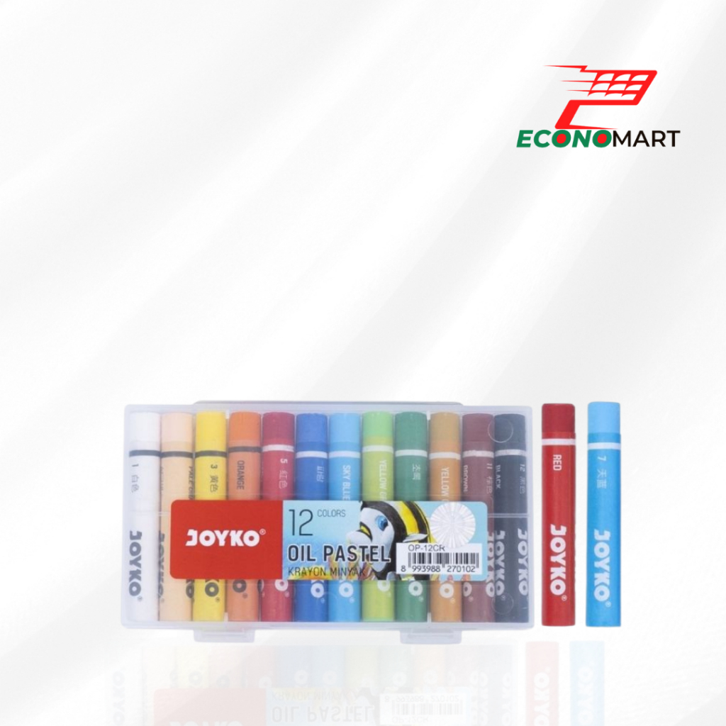 

Pastel Oil Crayon Mini Joyko - 12 Warna MINI
