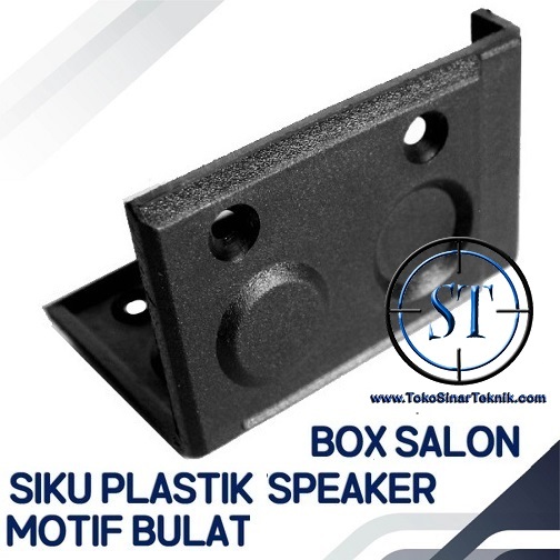 Siku Plastik Pvc Untuk Box Salon / Speaker / Woofer Kecil Motif Bulat Kaki Box Speaker