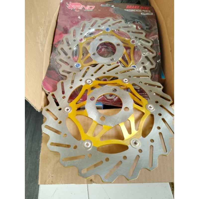piringan cakram depan Honda Supra x 125 karisma x 300mm disc cakram lebar karisma