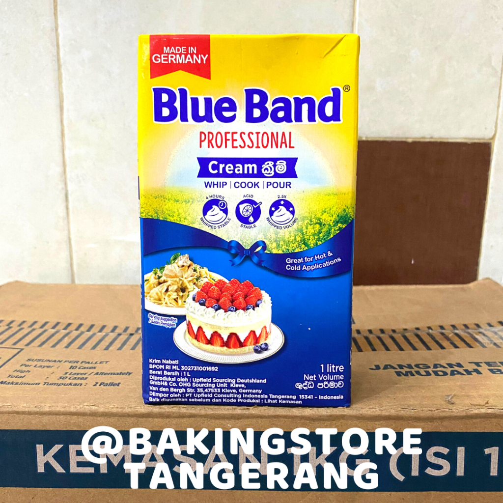 

Blue Band Professional Multipurpose Cream | Whipping Cooking Cream 1L