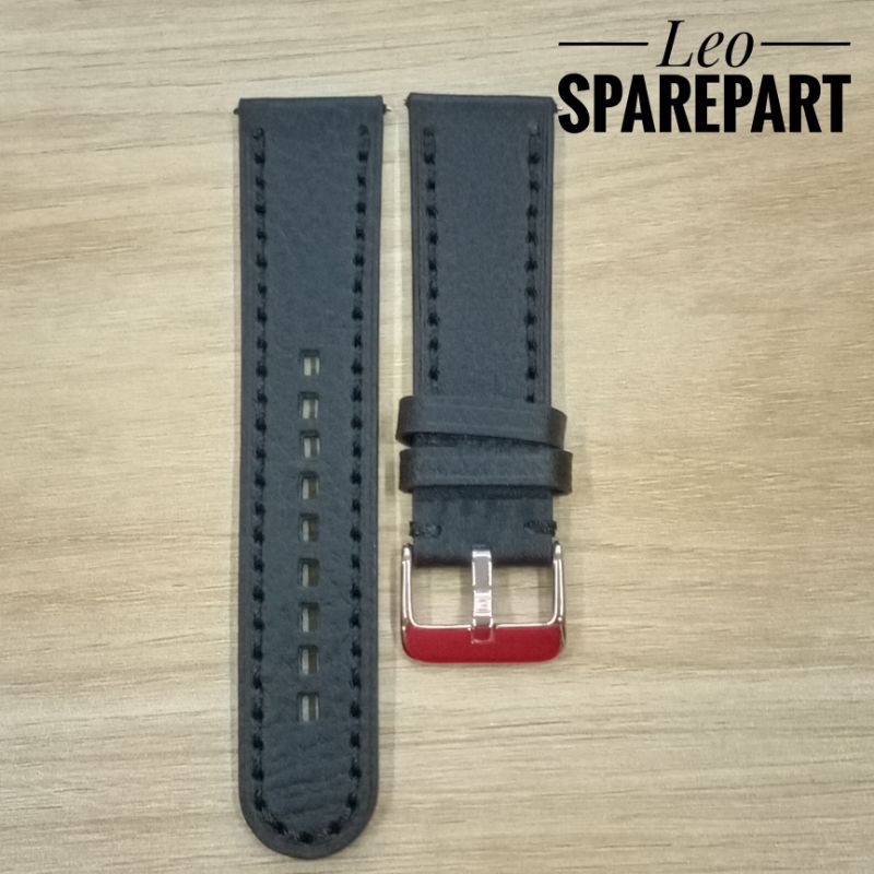 Tali jam kulit / 24mm