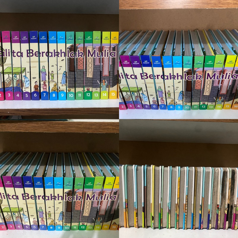 PRELOVED SEKEN PAKET BUKU ISLAMI BALITA BERAKHLAK MULIA BY SYGMA DAYA INSANI