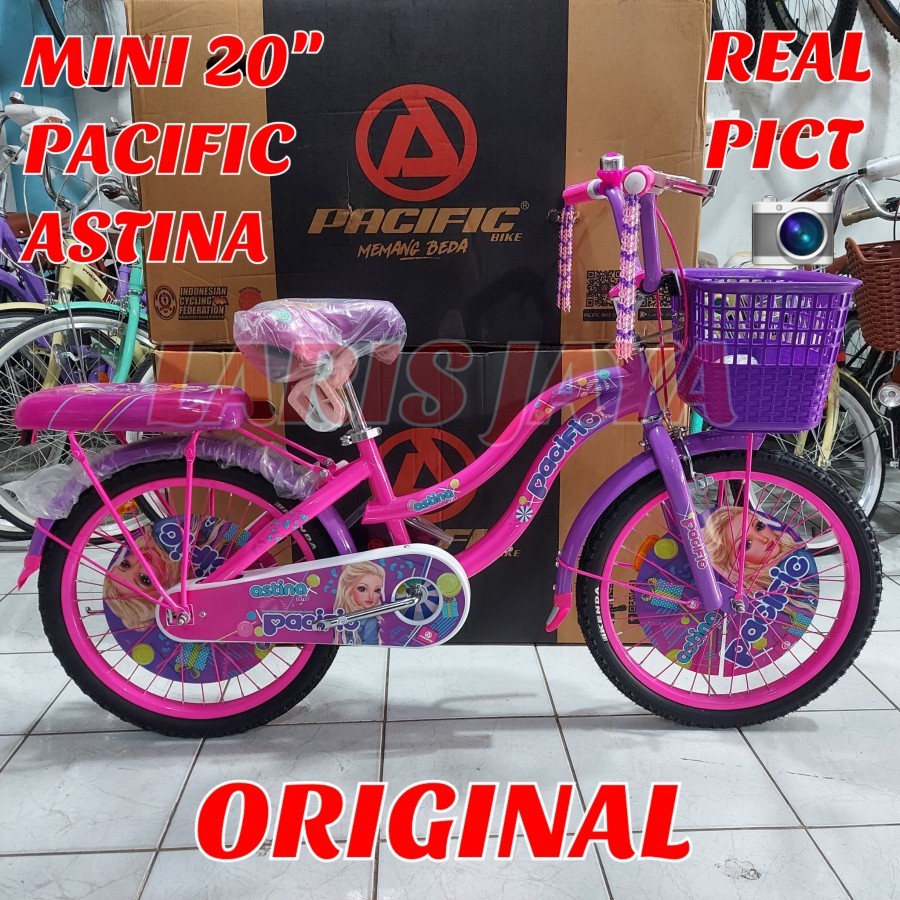 SEPEDA MINI 20 INCH PACIFIC ASTINA 5.0 SEPEDA KERANJANG 20 IN PACIFIC ASTINA TERBARU