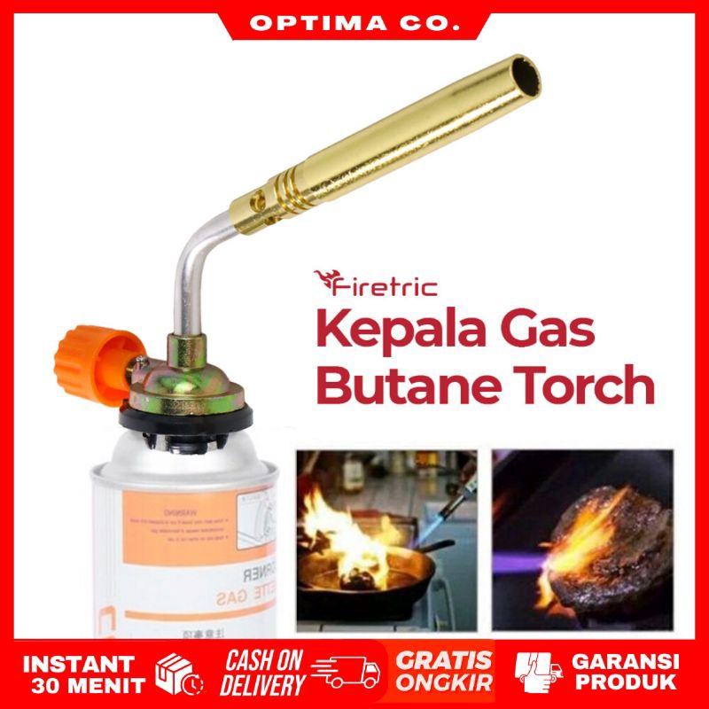 Gas Torch Kuningan Las Gas Portable Flame Gun Kuningan Manual Torch BBQ Flame