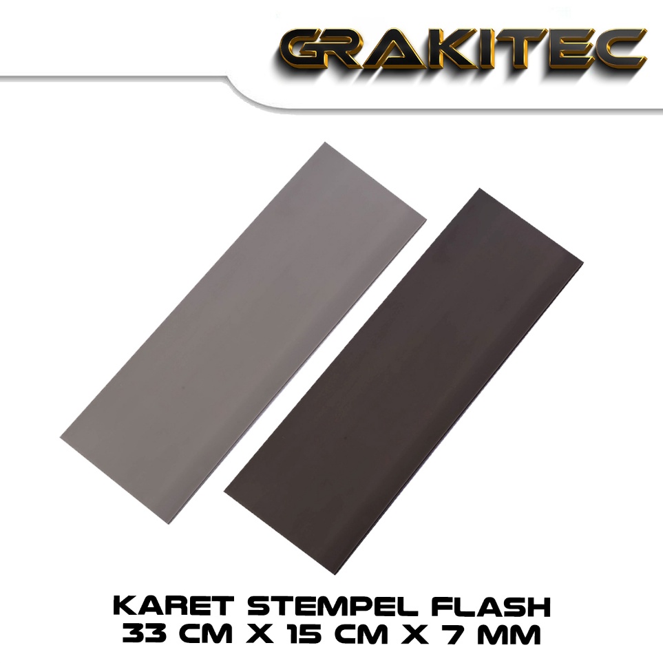 

ART S15H Karet Stempel Flash 33 CM X 15 CM X 7 MM Premium GRAKITEC New